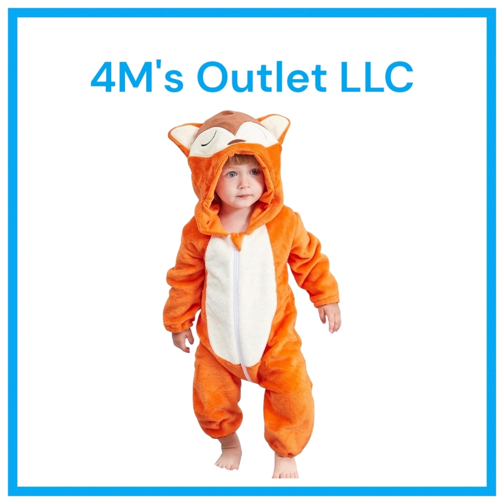 Cartoon Outfit Hooded Homewear Fox